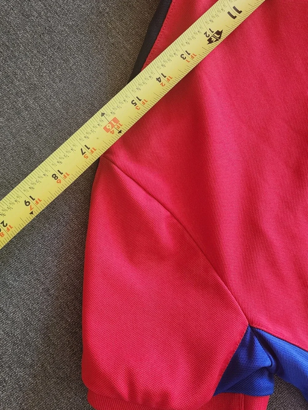 Ralph‎ Lauren Men's Red Polo with Blue and White Accents